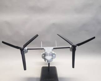Lot 293 BellBoeing V22 Osprey hand painted wood model