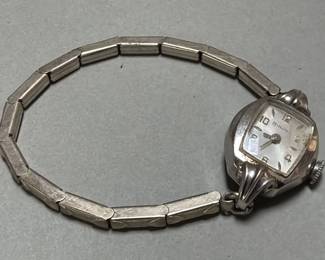 Lot 103 Vintage Bulova 10K R.G.P. womens watch
