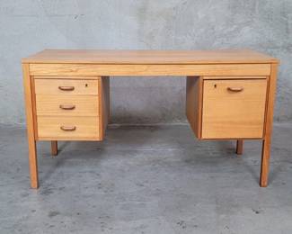 017 Lot 447 MeroniPoul Cadovius midcentury desk, as cataloged