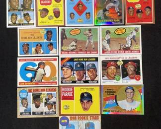 Lot 384h Lot of Topps reprint baseball cards