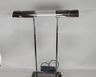 050 Lot 234 Lumi Milano postmodern dualcolumn piano lamp