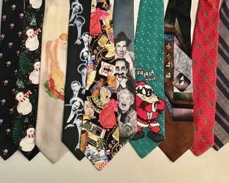 Lot 466 10 vintage mens ties