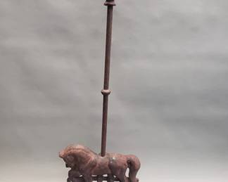 Lot 151 Vintage cast iron doorstop