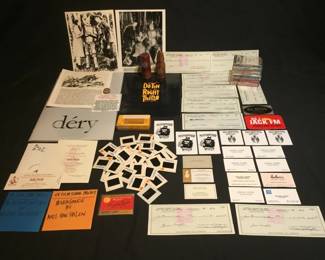 127 Lot 408h Entertainment memorabilia, collectibles