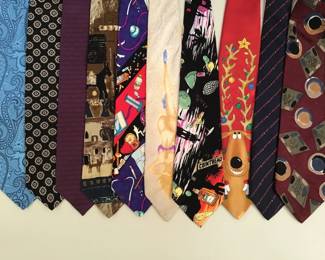 Lot 471 10 vintage mens ties