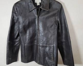 Lot 571 Casual Corner leather jacket