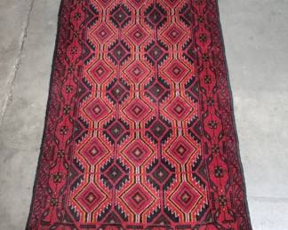 Lot 541 Vintage Baluch handmade wool rug