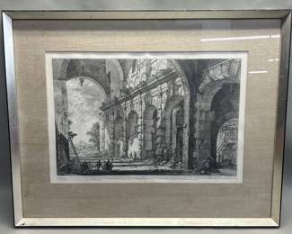 040 Lot 222 Vintage Giovanni Battista Piranesi engraving