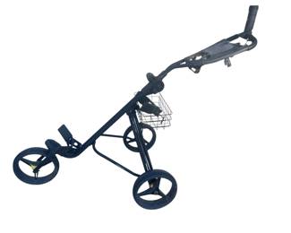 Lot 337h Standard size folding bag boy golf cart
