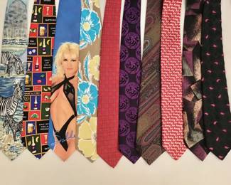 Lot 468 10 vintage mens ties