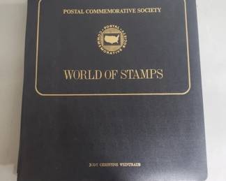 Lot 422 Postal Commemorative Society world of stamps