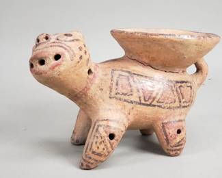 Lot 214 Pre Colombian style figurine