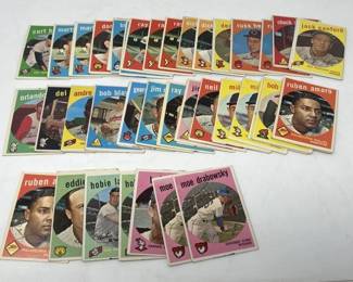 Lot 271 Group of 1959 Topps baseball cards