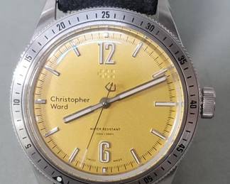 019 Lot 599 Christopher Ward C65 Trident Diver manualwind limited edition watch