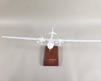 Lot 333 Boeing Phantom Eye hand painted wood model