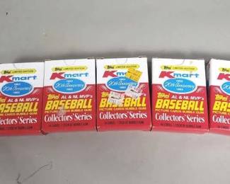 Lot 232 Grouo of 1982 Topps Kmart 20th anniversary AL