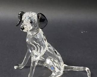 Lot 348 Swarovski Crystal Dalmatian figurine
