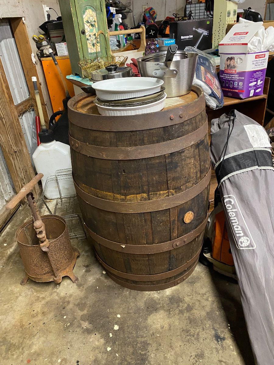 Whiskey barrel