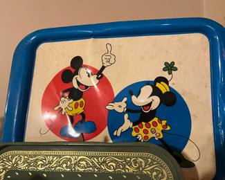 Vintage Disney metal tray