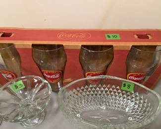Collectible Coke glasses