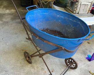 Homemade lawn art/plant care