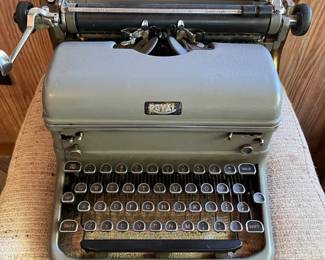 Vintage manual typewriter