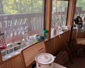 Antique glassware