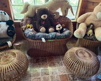Wicker furniture