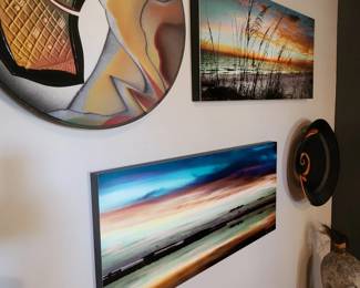 Sea of dreams and Tranquility old Florida by acclaimed Florida artist Alan S.Maltz