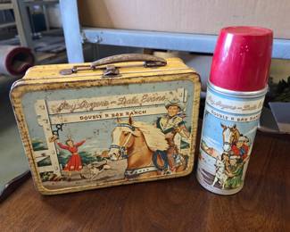 Vintage Roy Rogers Lunchbox with Thermos