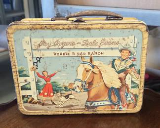 Vintage Roy Rogers Lunchbox with Thermos