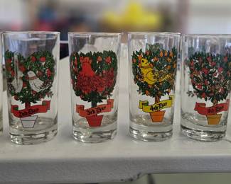 12 Days of Christmas Glasses