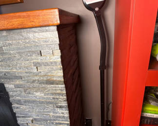 Lot 87: LED Black Floor Lamp