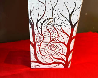 Lot 73: Wayland Gregory - Handmade Seahorse Decorative Vase
