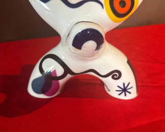 Lot 55: Abstract Ceramic Sculpture Homage a Joan Miró