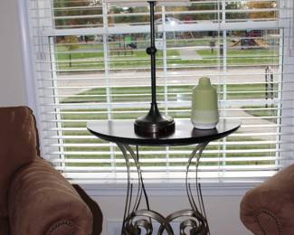 Table, Vase and Lamp