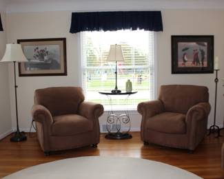 Bown Microfiber Side Chairs