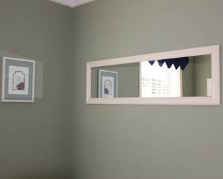 Wall Mirror and Art
