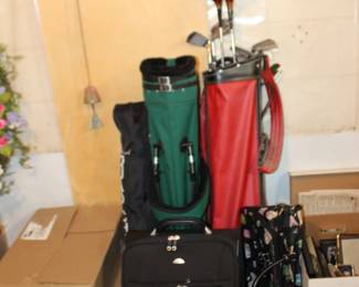 Gold bags and Luggage