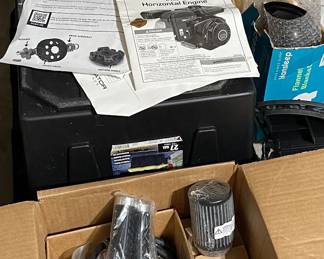 Phatmoto parts sold with bike, all in