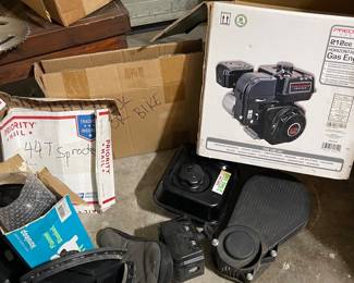 Phatmoto parts, sold all in with bycycle