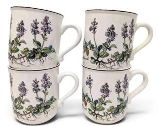 Villeroy Boch Botanica Veronica Officinalis Porcelain Mugs