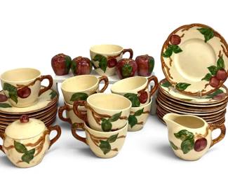 Franciscan Apple Earthenware Dish Set 33 Pieces