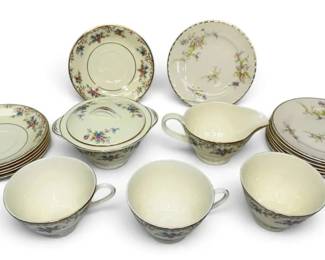 Steubenville Floral Tea Set
