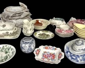 Mystery 15 Antique Italian China