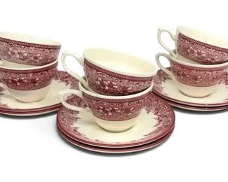 Josiah Wedgwood Sons Mayfair WilliamsSonoma Tea Set 12 Pieces