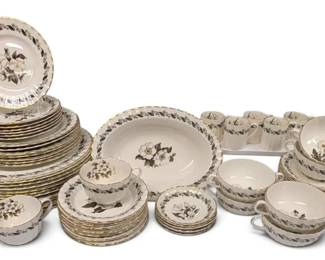 Royal Worcester Engadine China Set 50 Pieces