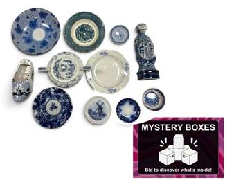 Mystery 12 Blue White China