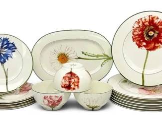 Villeroy Boch Flora Porcelain China Set 16 Pieces