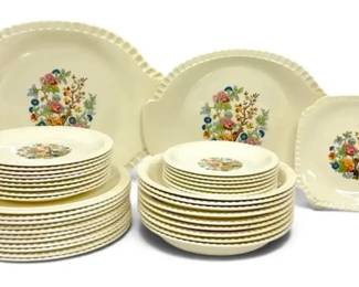 Salem Far East Floral China Set 30 Pieces